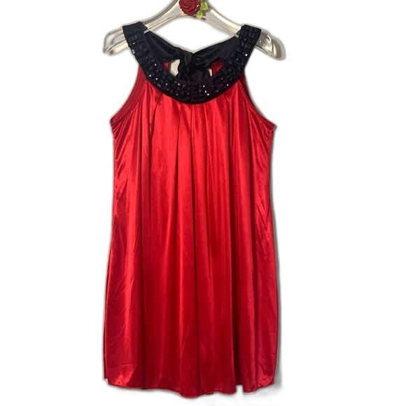 WINDSOR Tie Halter Cocktail Party Dress Valentine - Picture 1 of 11
